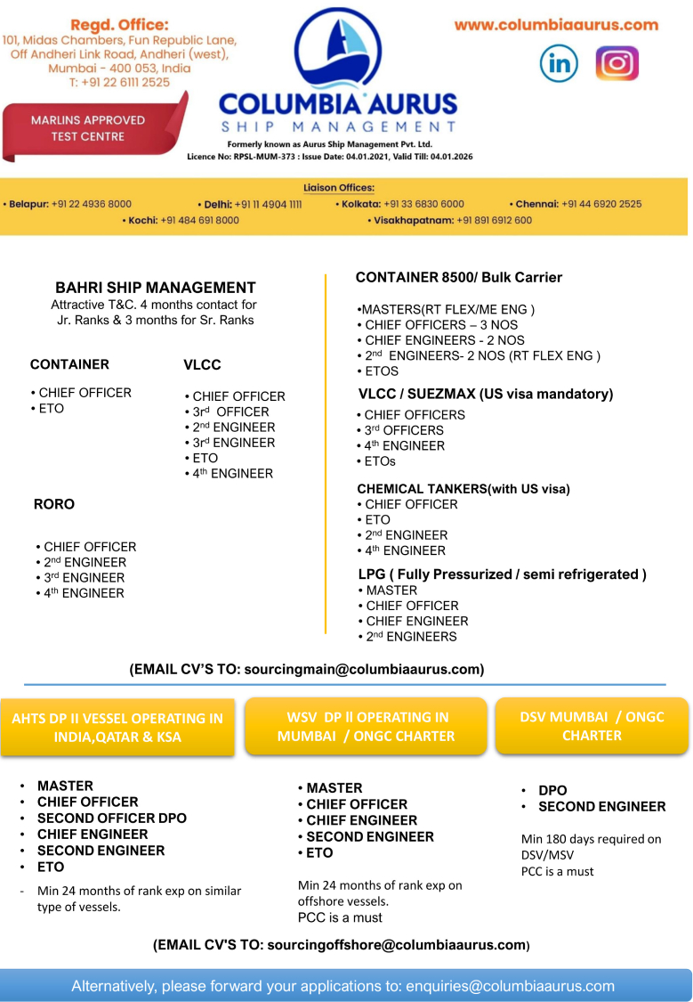 Aurus Ship Management