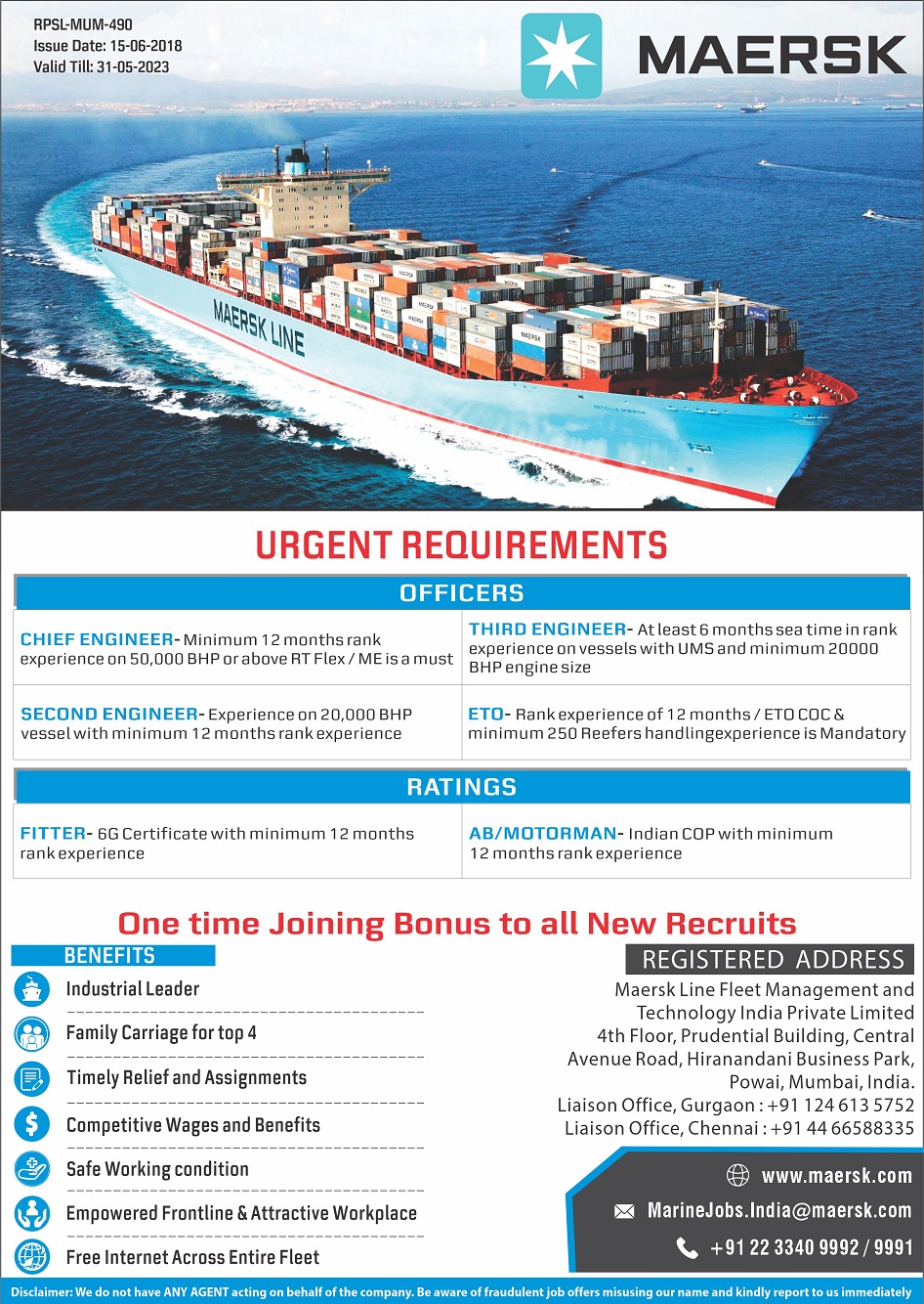 Jobships Urgent Jobs