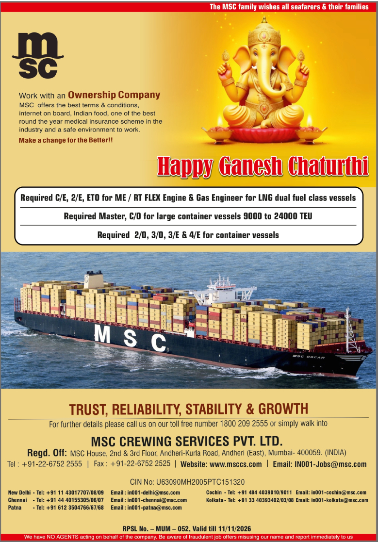 msc crewing