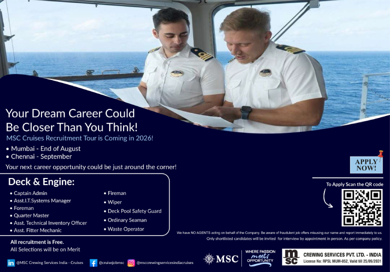 msc crewing