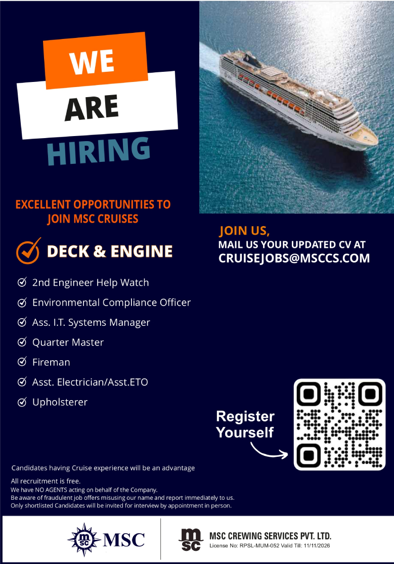 msc crewing