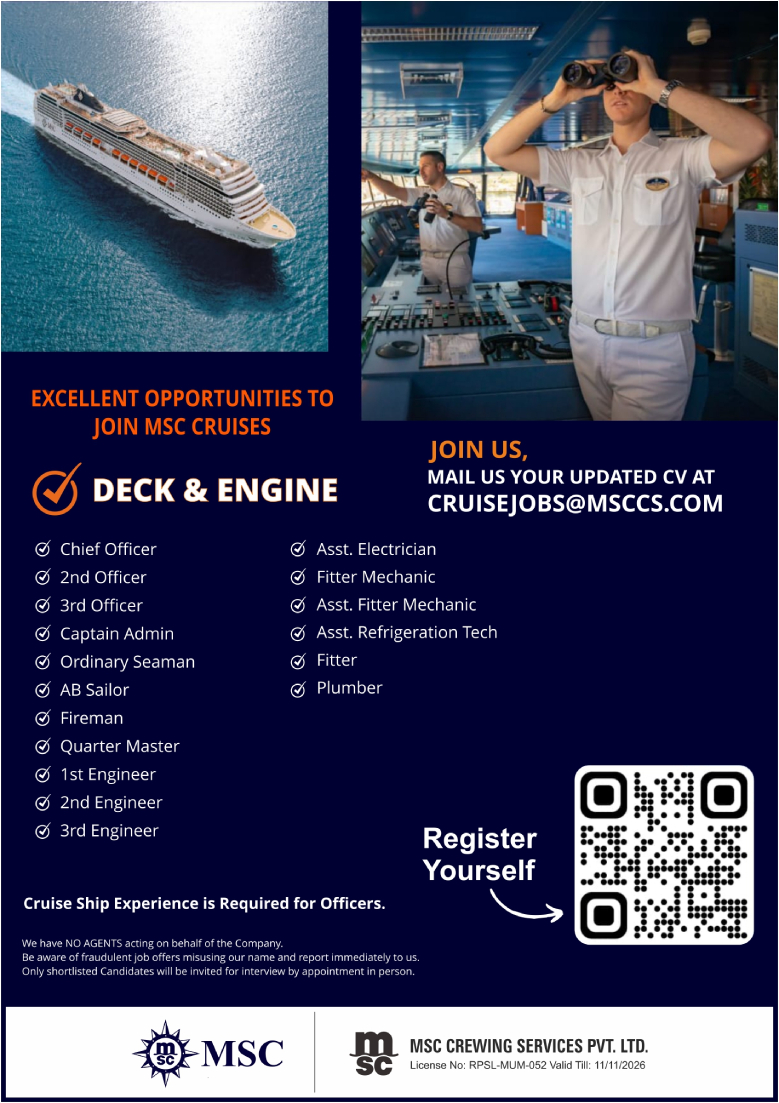 msc crewing