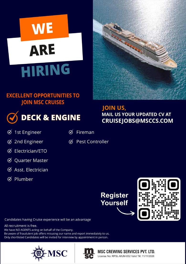 msc crewing