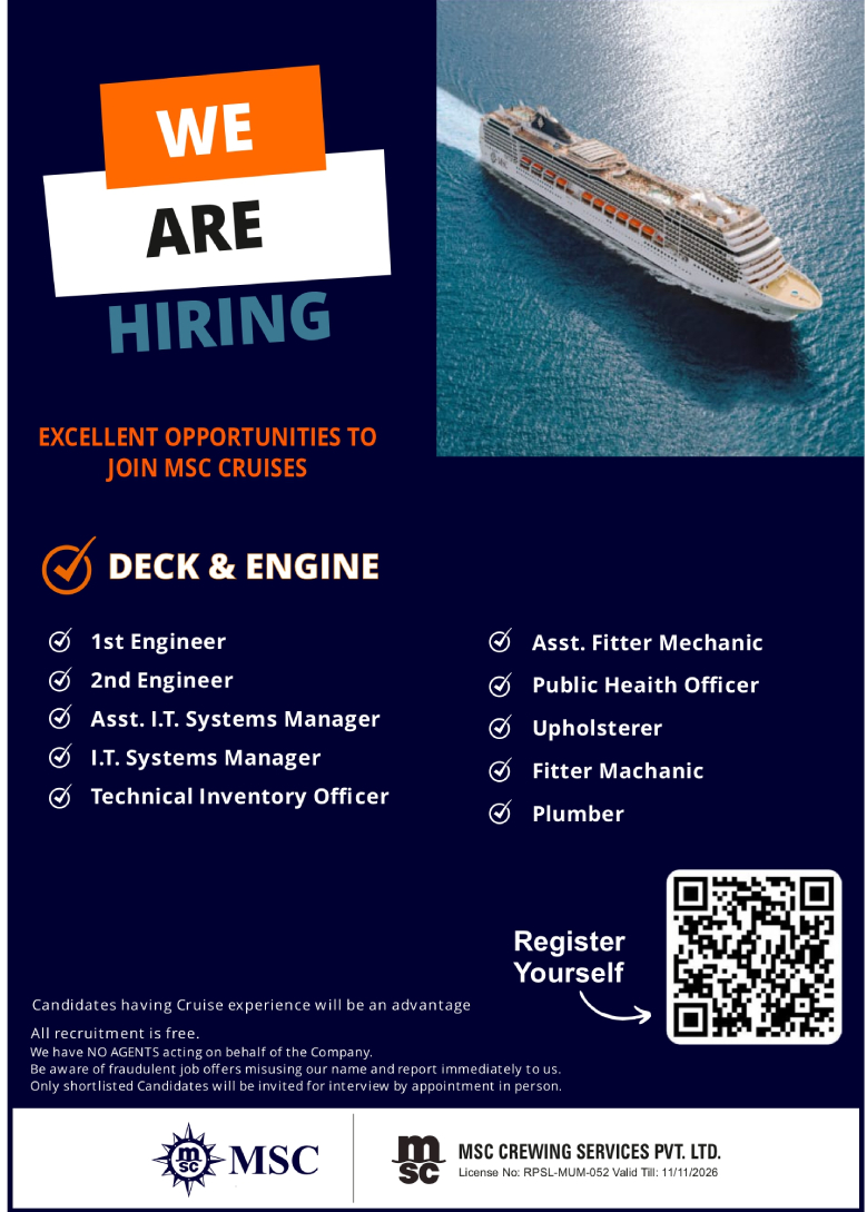 msc crewing