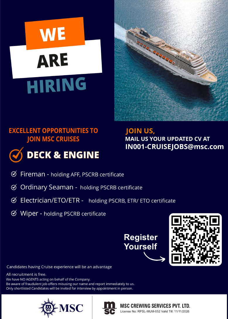 msc crewing