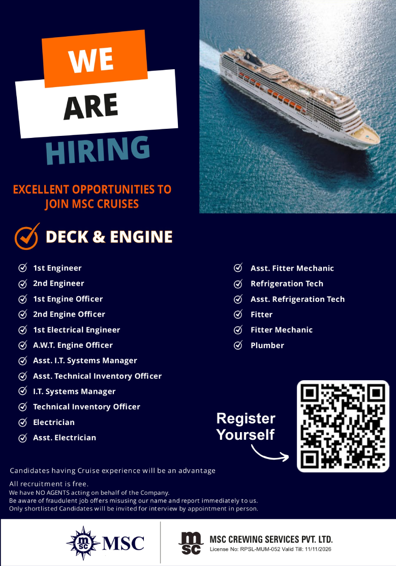 msc crewing