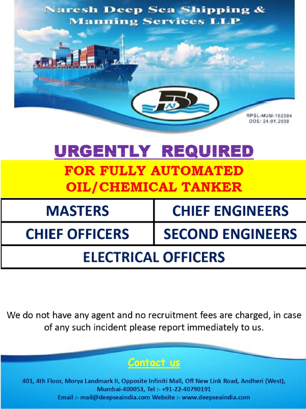 N.deep Sea Shipping & Manning Ser. Pvt. Ltd.