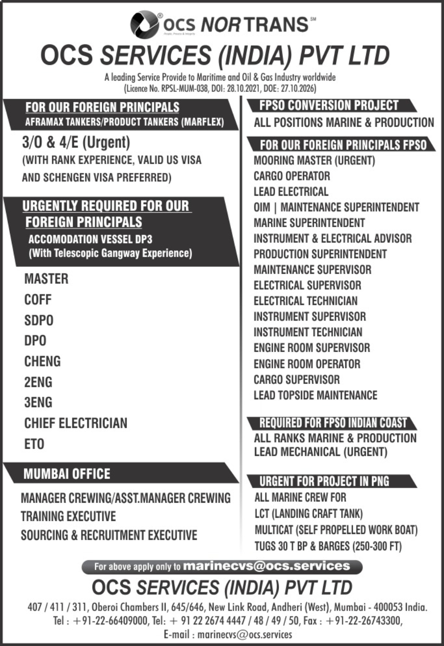 OCS Services (India)