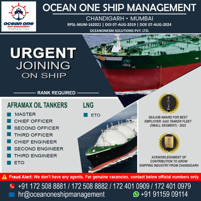 Oceanone Ship Management.