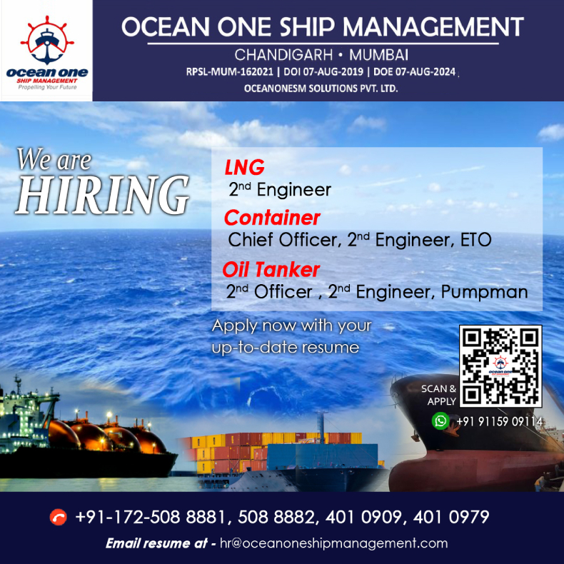 Oceanone Ship Management.