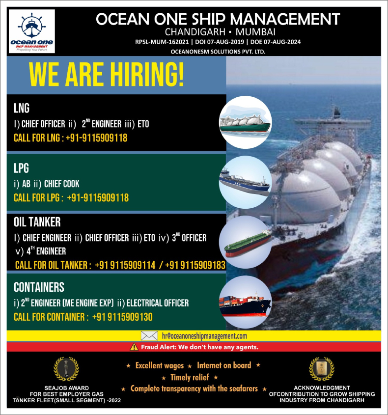 Oceanone Ship Management.