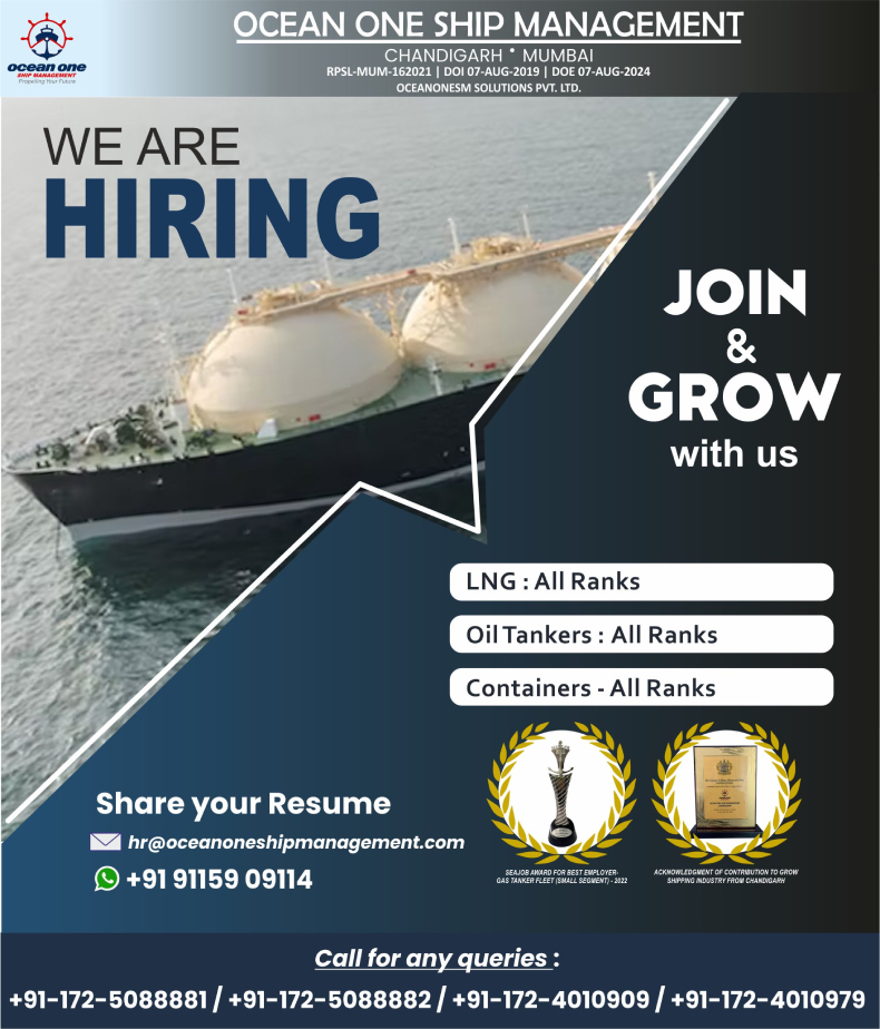 Oceanone Ship Management.